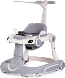 Andador infantil interactivo 5 en 1 CHIPOLINO Happy Walker – gris