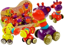 Animalitos con ruedas – jirafa y elefante