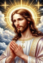 Pintura de diamantes Oración 30 × 40 cm