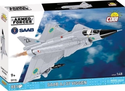 Kit de construcción Saab JA 37 Viggen – 881 piezas (escala 1:48)