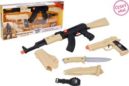 Set de juguetes Fusil batalla del desierto 52 cm – embalaje en checo