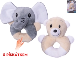 Animal de peluche con pito 11 cm – elefante o osito