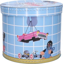 Caja redonda con el Topo
