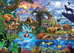 Puzzle EUROGRAPHICS Animales del mundo 5000 piezas