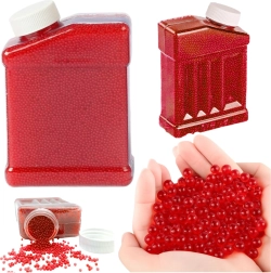 Bolas de hidrogel de agua para pistolas de gel, rojas, 20000 uds