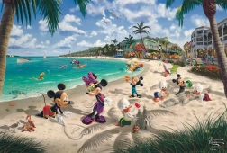 Puzzle Mickey y Minnie: En Florida 200 piezas
