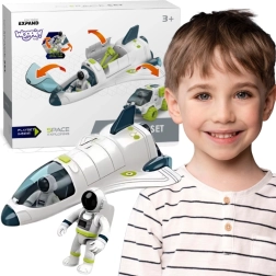 Woopie set espacial con transbordador y rover