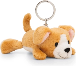 NICI llavero perro marrón tumbado Green