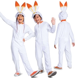 Disfraz infantil POKEMON Scorbunny kigurumi 126–136 cm (7–8 años)