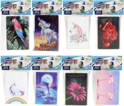 Pintura con diamantes – set creativo con accesorios, mezcla de motivos