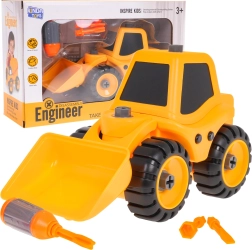 Hormigonera de construcción para montar para niños 3+ con destornillador y 3 puntas