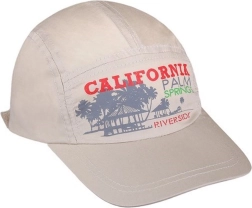 Gorra infantil de verano con visera NEW BABY California beige