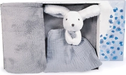 Set de regalo Happy Doudou con conejito y manta