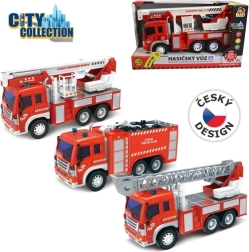Camión de bomberos City Collection a pilas