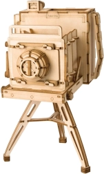 RoboTime rompecabezas de madera 3D de cámara histórica