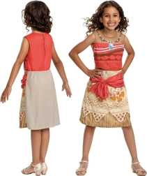 Disfraz infantil DISNEY Vaiana 124–135 cm (7–8 años)