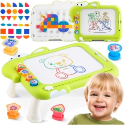 Ricokids pizarra magnética de dibujo con mesa y mosaico rk-823 - 1 unidad