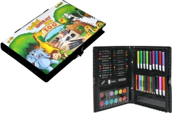 Maletín de arte ZOO – 67 piezas