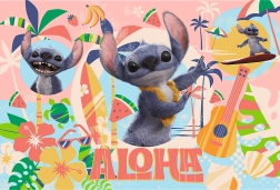 Puzzle 100 – STITCH Y AMIGOS EN ACCIÓN de DISNEY Trefl