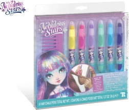 Nebulous Stars rotuladores brillantes para el cabello - 6 uds.