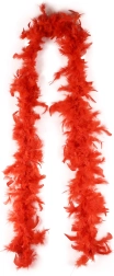 Boa de plumas roja 2 m