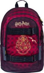 Mochila escolar Baagl Skate Harry Potter Hogwarts burdeos