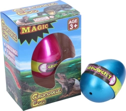 Huevo de cocodrilo que crece 6,5 cm