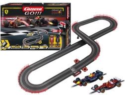 Autopista Carrera GO Champion’s Racing con F1 FERRARI y RED BULL, 4,3 m