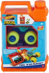 Hot Wheels Monster Trucks Bidón Fuel 'N Go