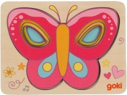 Puzle por capas Maripositas