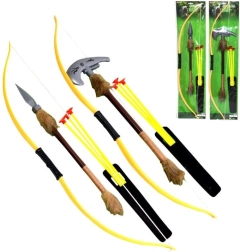 Set de indio con arco y flechas