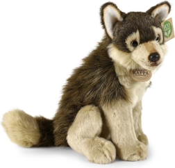 Lobo de peluche sentado 28 cm ECO Friendly – RAPPA
