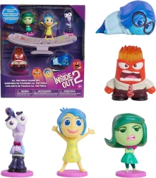 Just Play Inside Out 2 – set de 5 figuras de emociones Disney Pixar