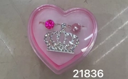Juego de anillos en caja de regalo