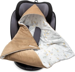 Saco arrullo утепленный para silla de coche New Baby, marrón velvet