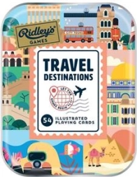 Cartas de juego de Ridley's Games: destinos turísticos