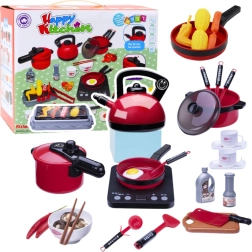 Set de cocina infantil con accesorios, 36 piezas
