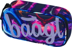 Estuche escolar tipo etui Marble