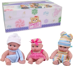 Muñeca con vestido 17 cm