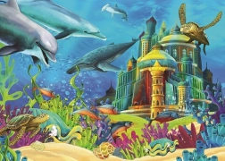 Puzzle Castillo submarino 150 piezas ART PUZZLE