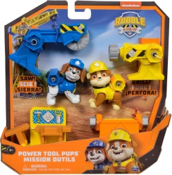 Rubble y su equipo – set de figuras Power Tool Pups