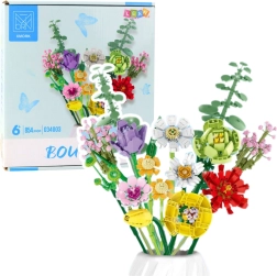 Set de construcción – ramo decorativo de flores, 854 piezas