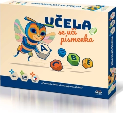 La abeja aprende las letras – set educativo Abecedario