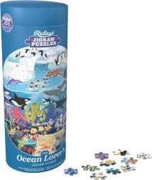 Puzzle redondo para amantes del océano, 1000 piezas, RIDLEY'S GAMES