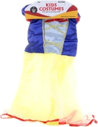Disfraz infantil de princesa Blancanieves – vestido para niñas