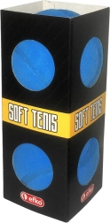 EFKO pelotas de espuma para soft tenis azules 6,5 cm - 2 unidades