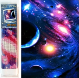 Norimpex pintura de diamantes espacio 30 × 40 cm