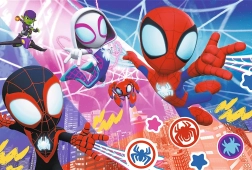 Puzzle Spidey: aventura heroica de 60 piezas