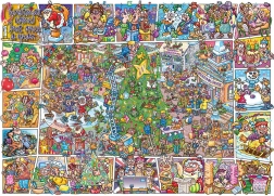 Puzzle GIBSONS Jokesaws: bromas navideñas 1000 piezas