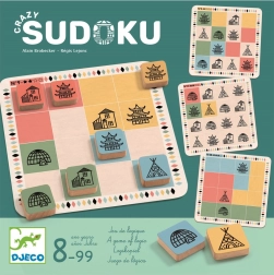 Djeco sudoku loco – juego lógico de madera